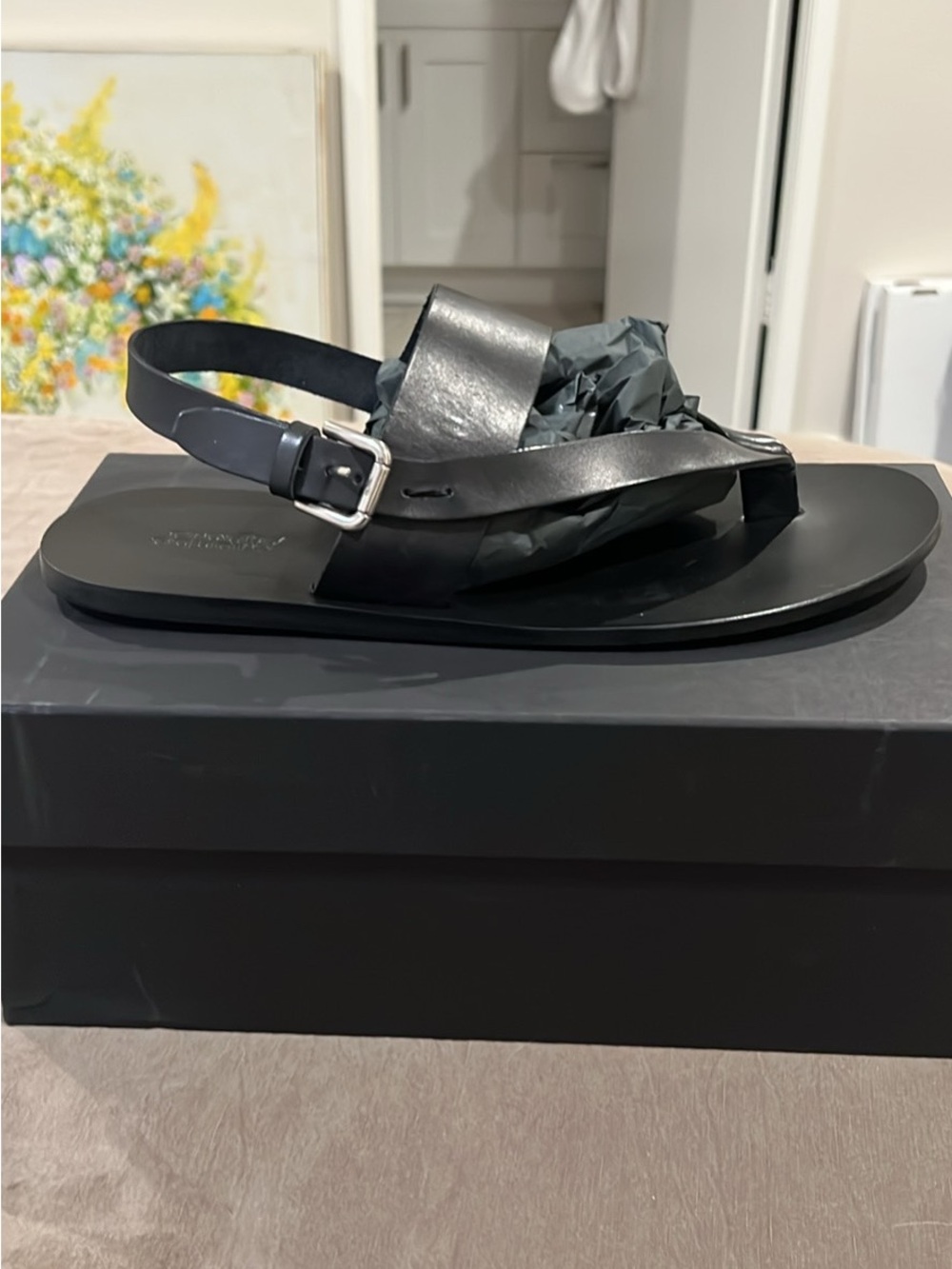Tuscan Sandal – Black